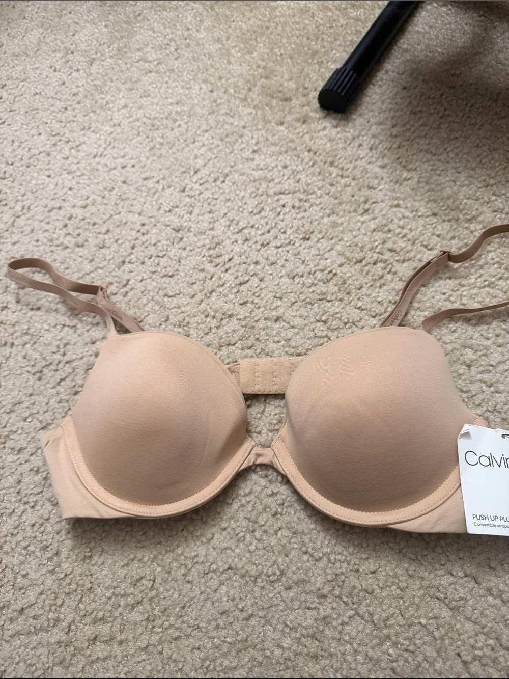 Calvin Klein Beige/Nude Push-Up Bra